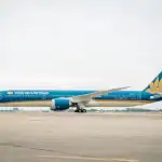 ベトナム航空のボーイング787型機