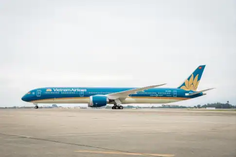 ベトナム航空のボーイング787型機