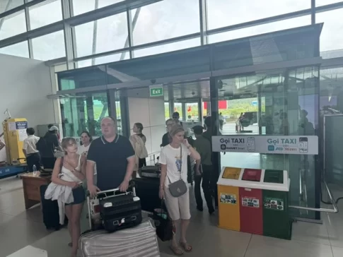 フーコック島を訪れた外国人