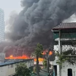 ハノイビール工場の火災