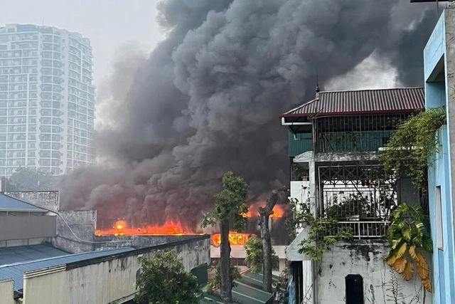 ハノイビール工場の火災