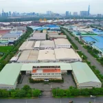 平均稼働率が90％に達しているベトナム南部の工業団地