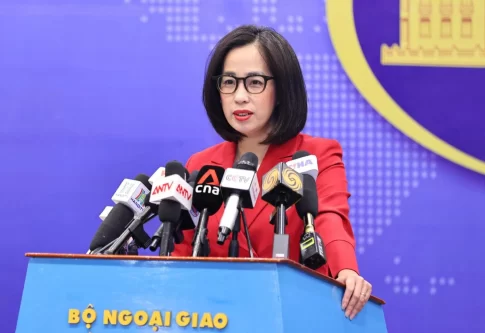 米国の「66国際機関離脱」発言へのベトナムの受け止めを語るハン報道官