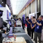 ベトナムの製造業関連展示会に展示されたロボット技術
