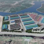 ホーチミン市のカイメップ内陸港(ICD)完成予想図