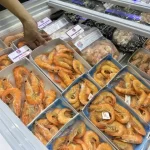 米国に輸出されるベトナム産の冷凍エビ