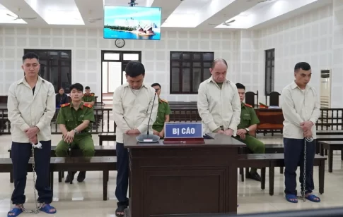 ダナン市で発生した乱闘事件で殺人などの罪で有罪判決を受けた4人の被告