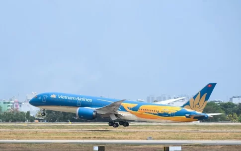 中東情勢の悪化により欧州便の価格が高騰しているベトナム航空の航空機
