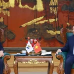 ベトナムのファン・ミン・チン首相とユーラシア経済連合（EAEU）経済委員会のバキツジャン・サギンタエフ議長