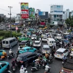 頻繁に深刻な渋滞が発生するホーチミン市のザンチュー・ロータリー