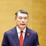 2026年国会でベトナムの新首相に選出され就任演説を行ったレ・ミン・フン首相