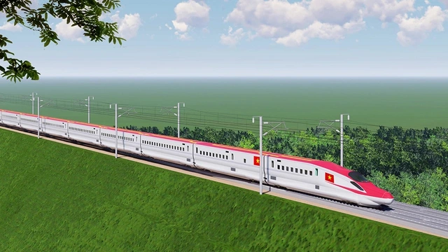 ベトナムの南北高速鉄道完成イメージ