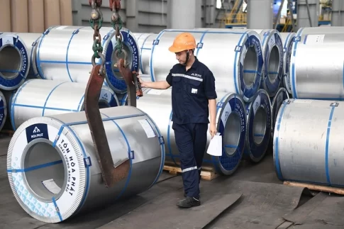 2026年第1四半期の業績が好調なベトナムの鉄鋼大手ホアファットの工場内