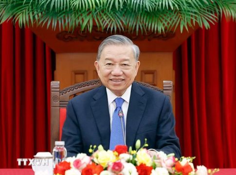 日本の高市首相と電話会談を行ったベトナムのトー・ラム書記長兼国家主席