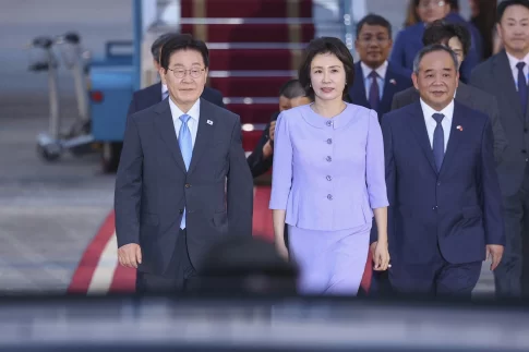 2026年4月にベトナムを公式訪問した韓国の李在明大統領夫妻