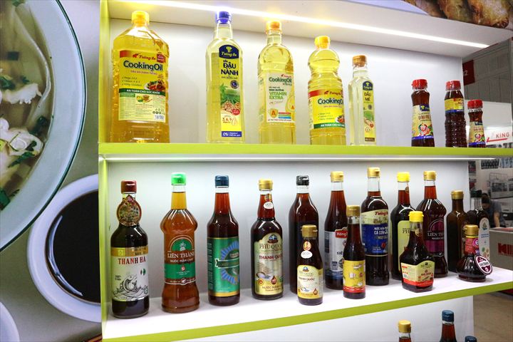 PROPAK VIETNAM 2026で三笠産業が展示した液体調味料等が「漏れない」、「開けやすい」という独自のキャップ