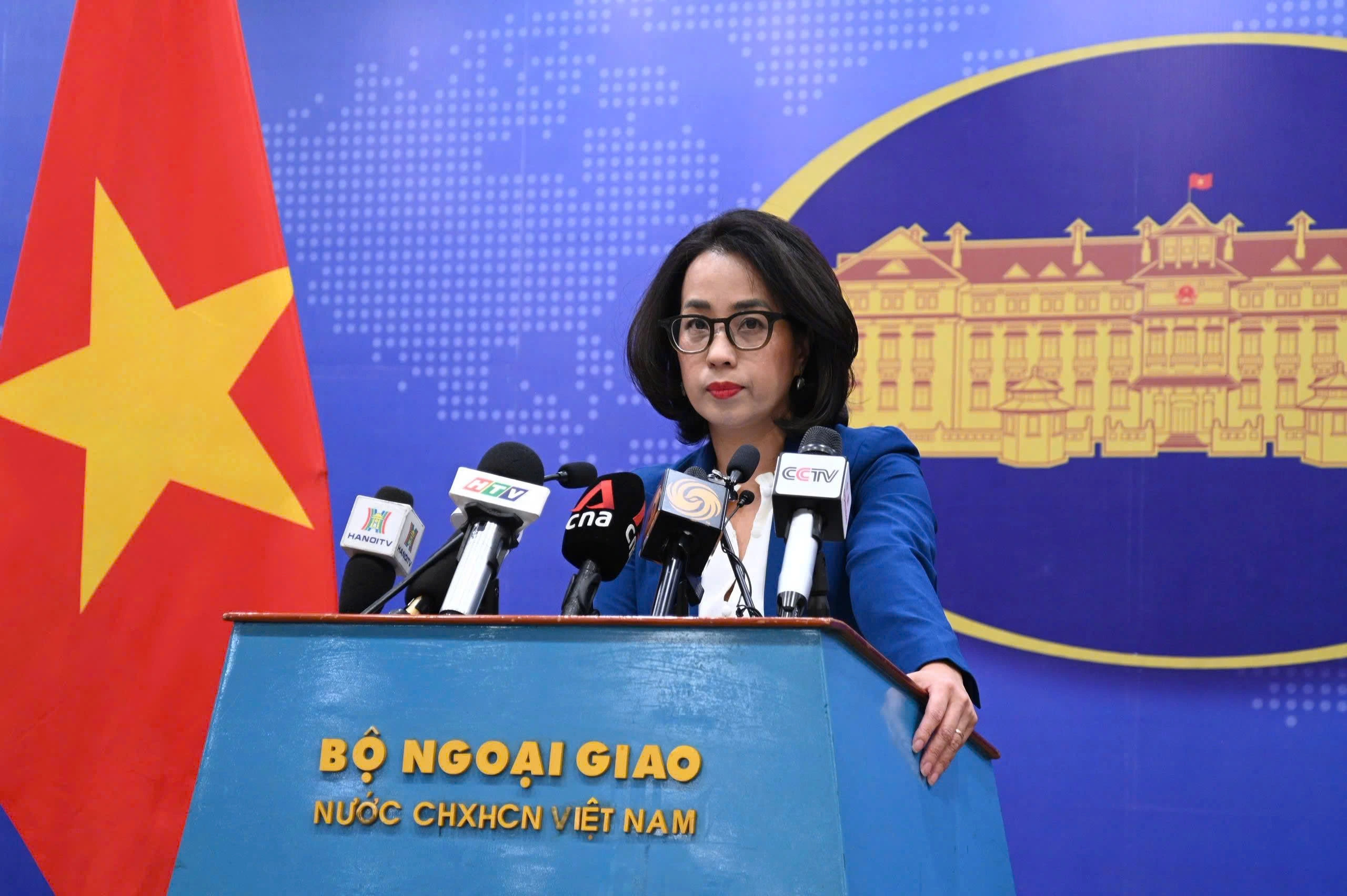 中国・フィリピンの南シナ海活動に抗議する声明を発表したベトナム外務省のファム・トゥー・ハン報道官