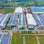 ホーチミン市のタンフーチュン工業団地内のレンタル工場建屋