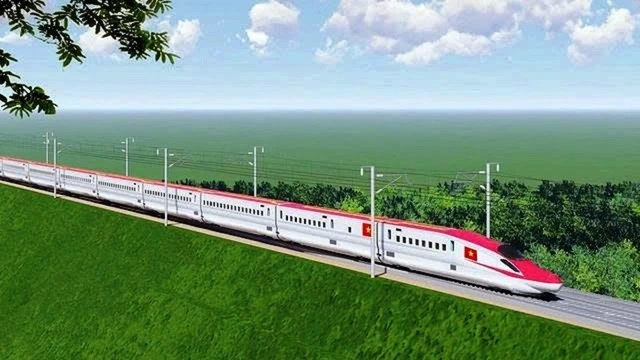 ベトナムの南北高速鉄道完成イメージ