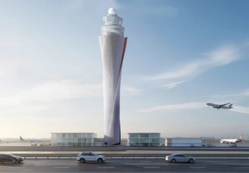 ベトナム北部バクニン省のザービン空港完成予想図
