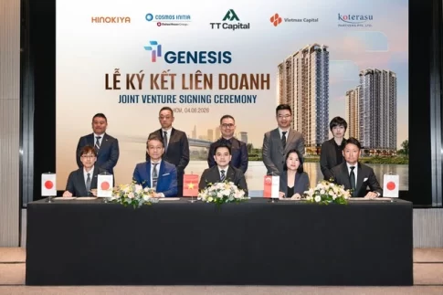 Cosmos Initia、ヒノキヤグループ、Koterasu Group、Vietmax Capital、およびTT Capitalの5社による合弁プロジェクト発表