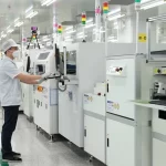 ベトナムFDIの成功事例とされるサムスンベトナムの製造現場