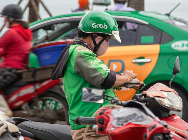 ベトナムのGrabドライバー