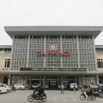 南北統一鉄道のハノイ駅