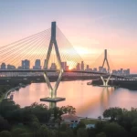 ホーチミン市南部（旧7区）とニョンチャック（ドンナイ市）を結ぶフーミー2橋