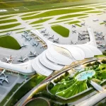 ロンタイン国際空港の完成予想図