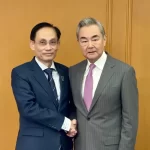 ベトナムのレ・ホアイ・チュン外相と中国の王毅外相