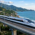 ベトナムの南北高速鉄道イメージ図