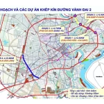 ホーチミン市環状2号線の工事区間