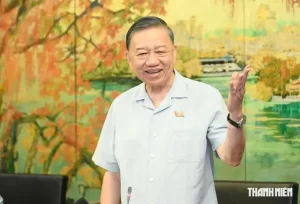 将来的なハノイの都市整備について語るベトナムのトー・ラム書記長