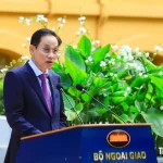 ASEANの今後の課題を語るベトナムのレ・ホアイ・チュン外相