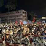 ASEANカップでのベトナムの優勝を祝うベトナムの市民たち