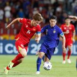 ASEAN CUP決勝を戦うサッカーベトナム代表選手