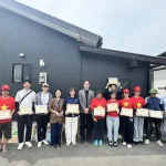 熊本の震災後にボランティア活動を行った人への表彰