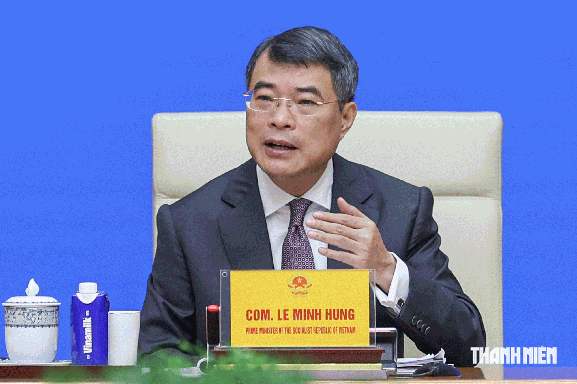 ベトナムに投資する中国企業との会合を主催したレ・ミン・フン首相