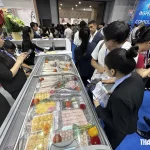 ベトナムで行われた水産物輸出国際展示会の様子