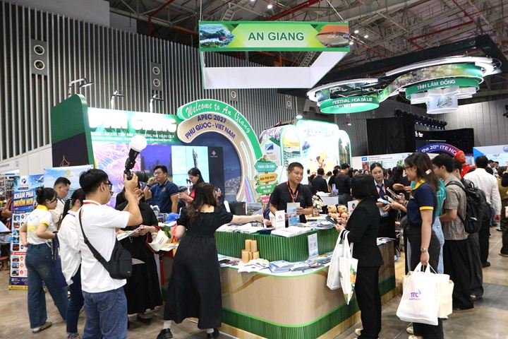 ITE HCMC（International Travel Expo Ho Chi Minh City） 2026のアンザン省出展ブース