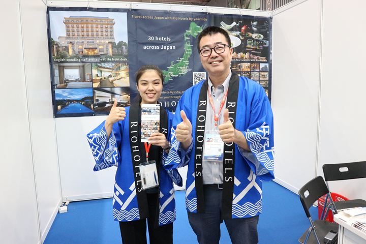 ITE HCMC（International Travel Expo Ho Chi Minh City） 2026に初出展したリオ・ホテルズのブース