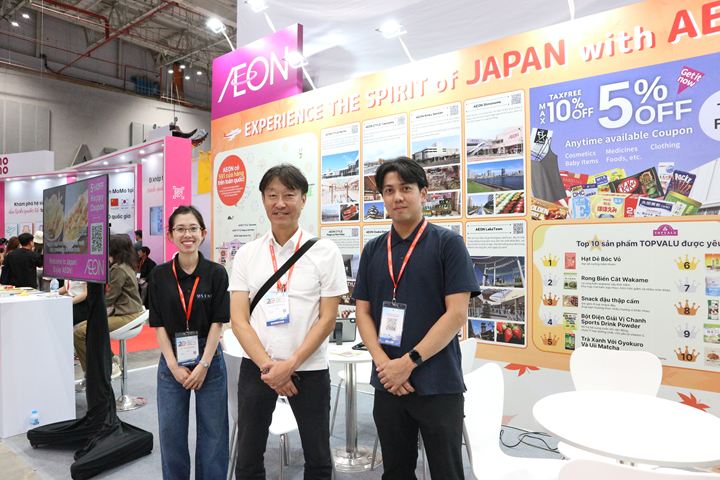 ITE HCMC（International Travel Expo Ho Chi Minh City） 2026に出展したイオンリテールのブース