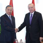 ベトナムのトー・ラム書記長兼国家主席とトルコのエルドアン大統領