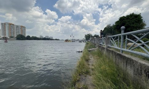 ホーチミン市を流れるサイゴン川