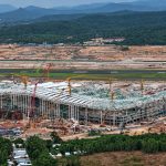 建設中のフーコック国際空港第2ターミナル