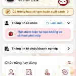 出国一時停止処分の情報を確認できるeTax Mobileの検索画面