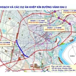 ホーチミン市環状2号線のプロジェクト概要図
