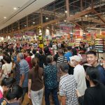 オープンから3日で20万人が来場したイオン・タインホア