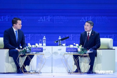 ホーチミン市で開催された「秋季経済フォーラム2026（AEF 2026）」に登壇したベトナムのレ・ミン・フン首相
